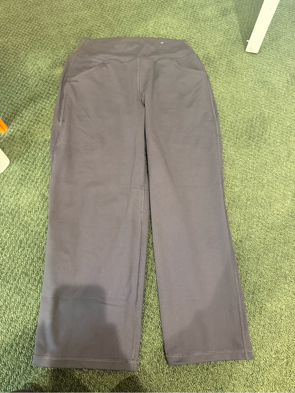 Black Promover capri pants flare Leg